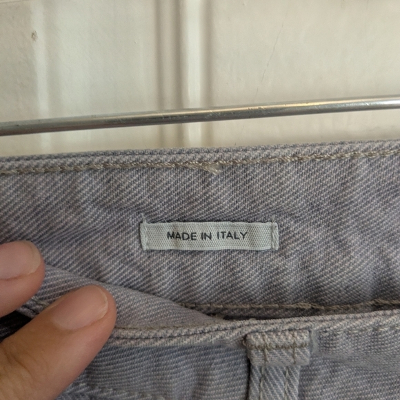 Closed x Free People Barrel Leg Light Purple Jeans - Picture 5 of 8